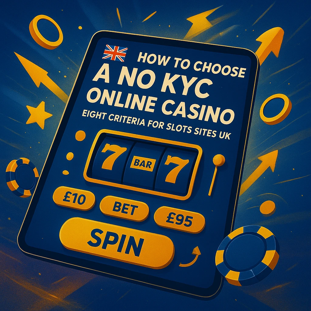How to Choose a No KYC Online Casino – Eight Criteria for Slots Sites UK
